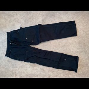 Black Carhartt work pants
